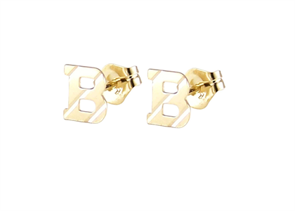 Gold Plated | Alphabet Earrings